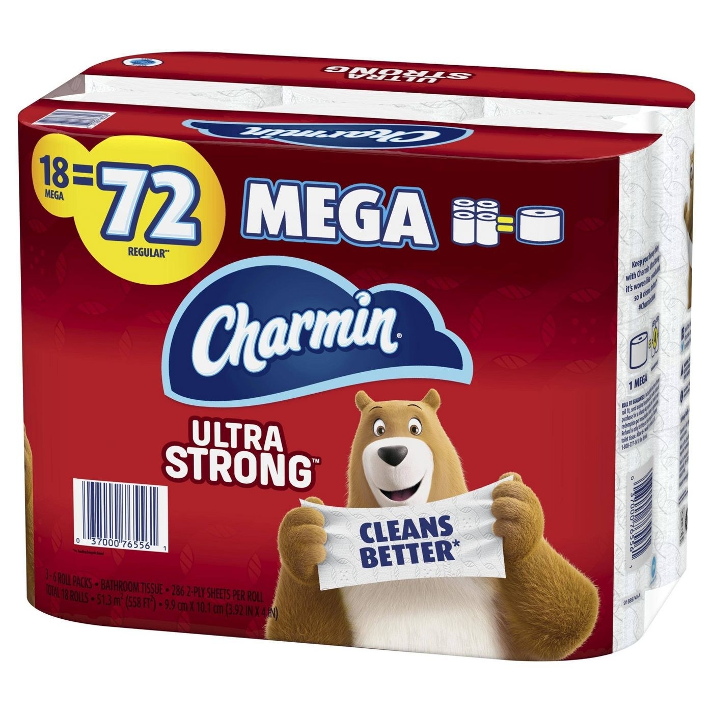 the pack of Charmin