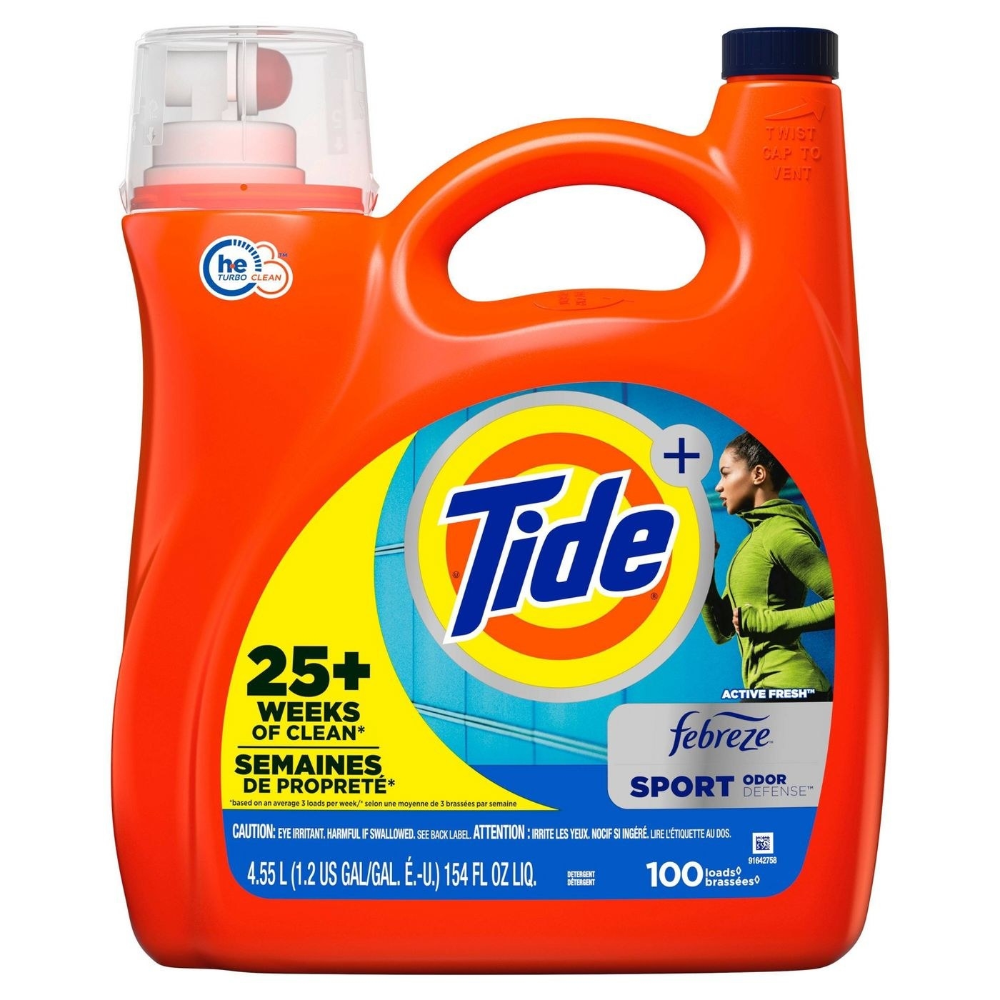 the Tide detergent