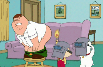 Peter Griffin farting