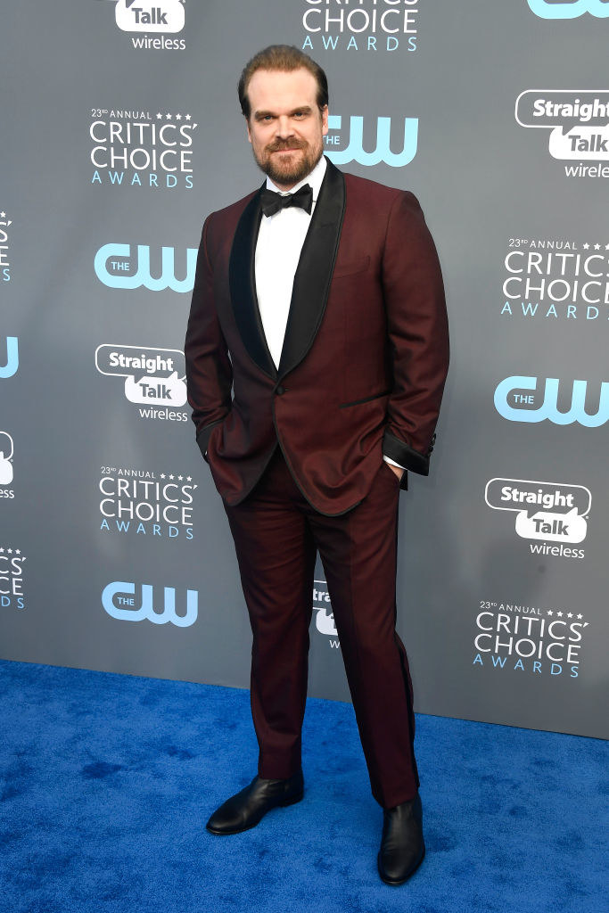 David Harbour attends The 23rd Annual Critics&#x27; Choice Awards