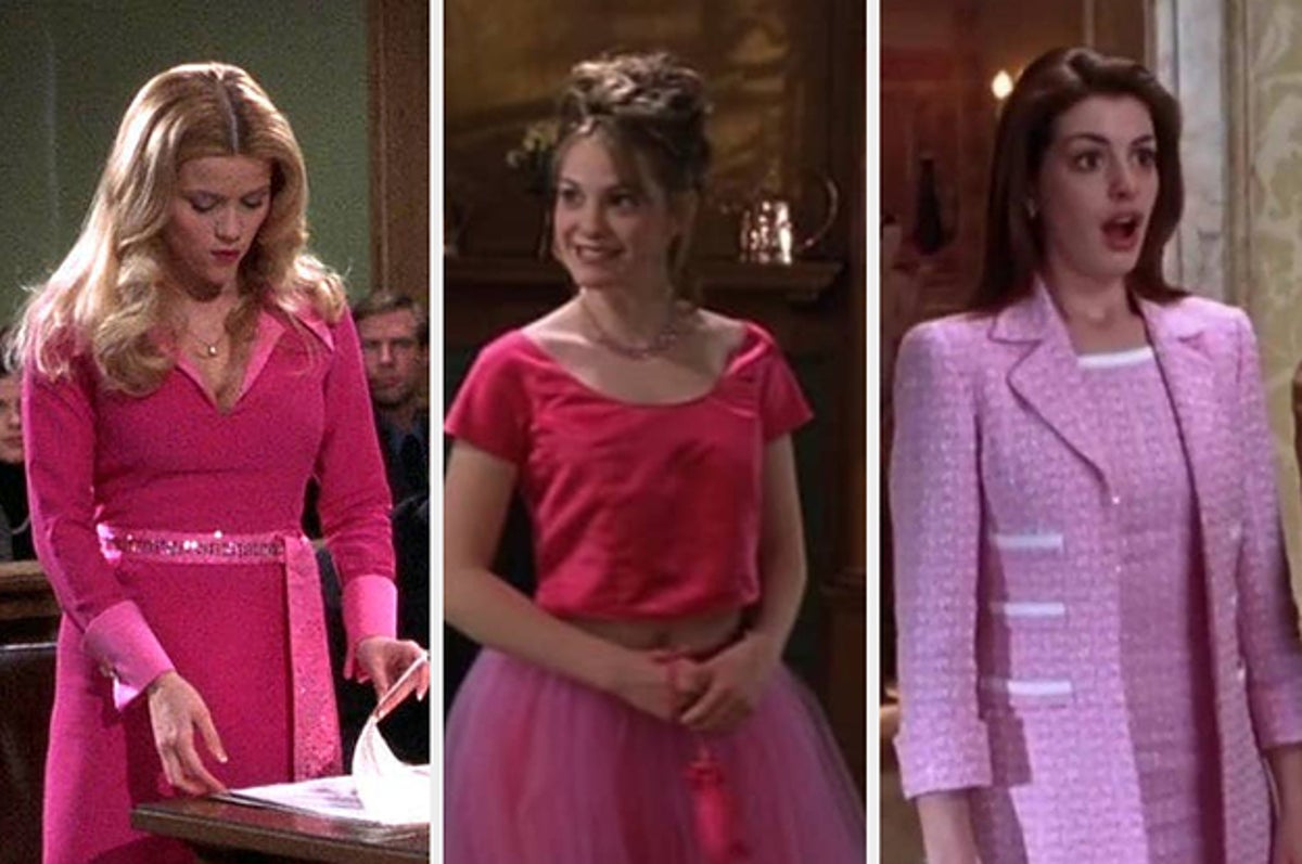 18 Outfits rosas icónicos de películas legendarias de los 2000