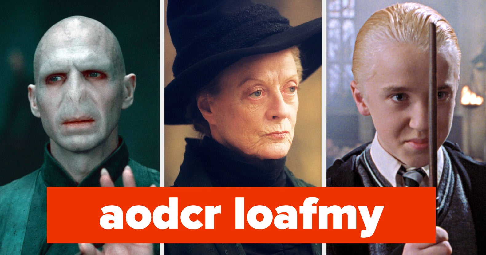 Can You Unscramble These Harry Potter Names?