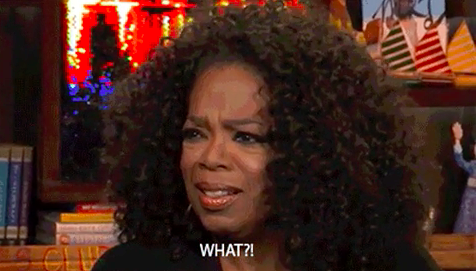 Oprah looking confused and saying what