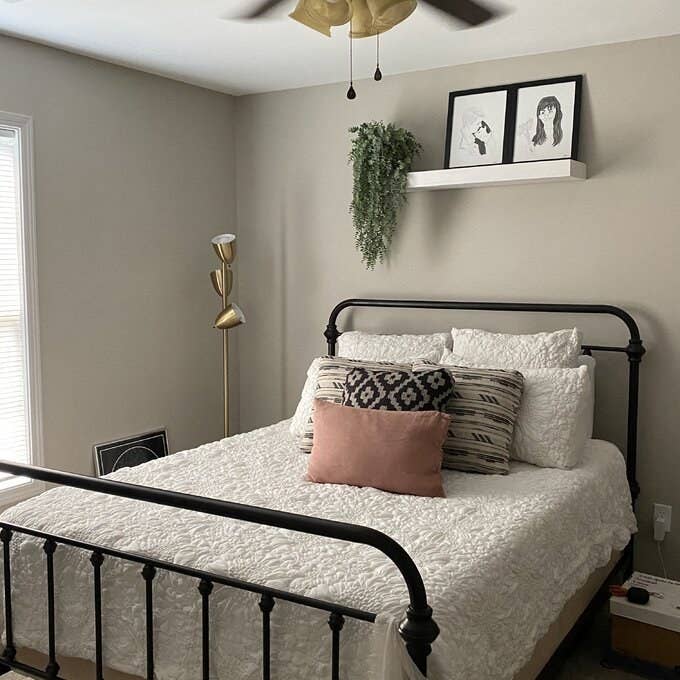 27 Bed Frames That Only Look, Metal Bed Frame Decorating Ideas