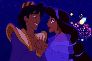 Aladdin and Jasmine, A Whole New World Reprise