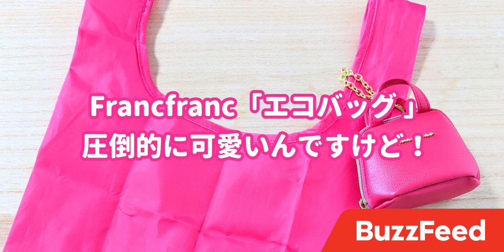 オシャレすぎて一目惚れした フランフランの エコバッグ 可愛いがギュッと詰まってる オシャレすぎて一目惚れした フランフランの エコバッグ 可愛いがギュッと詰まってる