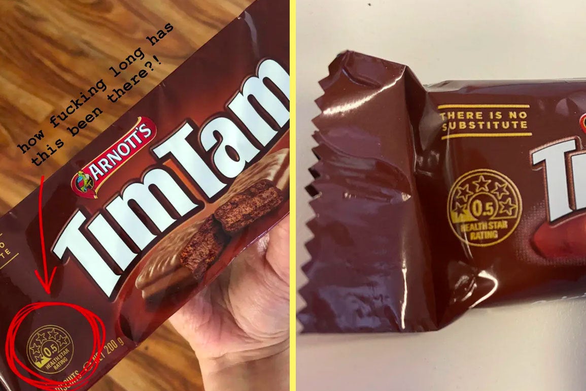 Aussies Are Realising Tim Tams Come With A Health Rating And This Won T Stop Me Because I Can T Read Istackr Com Aussies Are Realising Tim Tams Come With A Health Rating And This Won T Stop Me Because I Can T Read Istackr Com