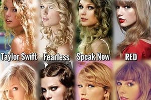 Taylor swift album songs