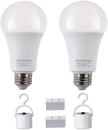 The rechargable light bulbs