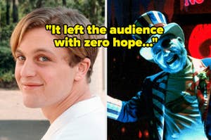 Funny Games side by side with House of 1000 Corpses with text reading ""It left the audience with zero hope"