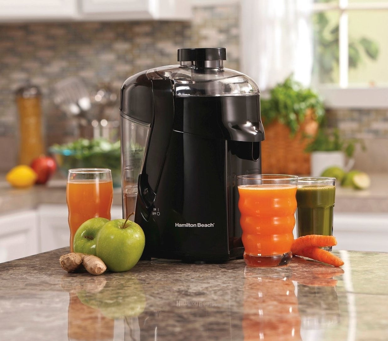 the juice extractor