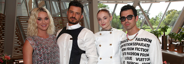 Katy Perry, Orlando Bloom and Sophie Turner celebrate launch of