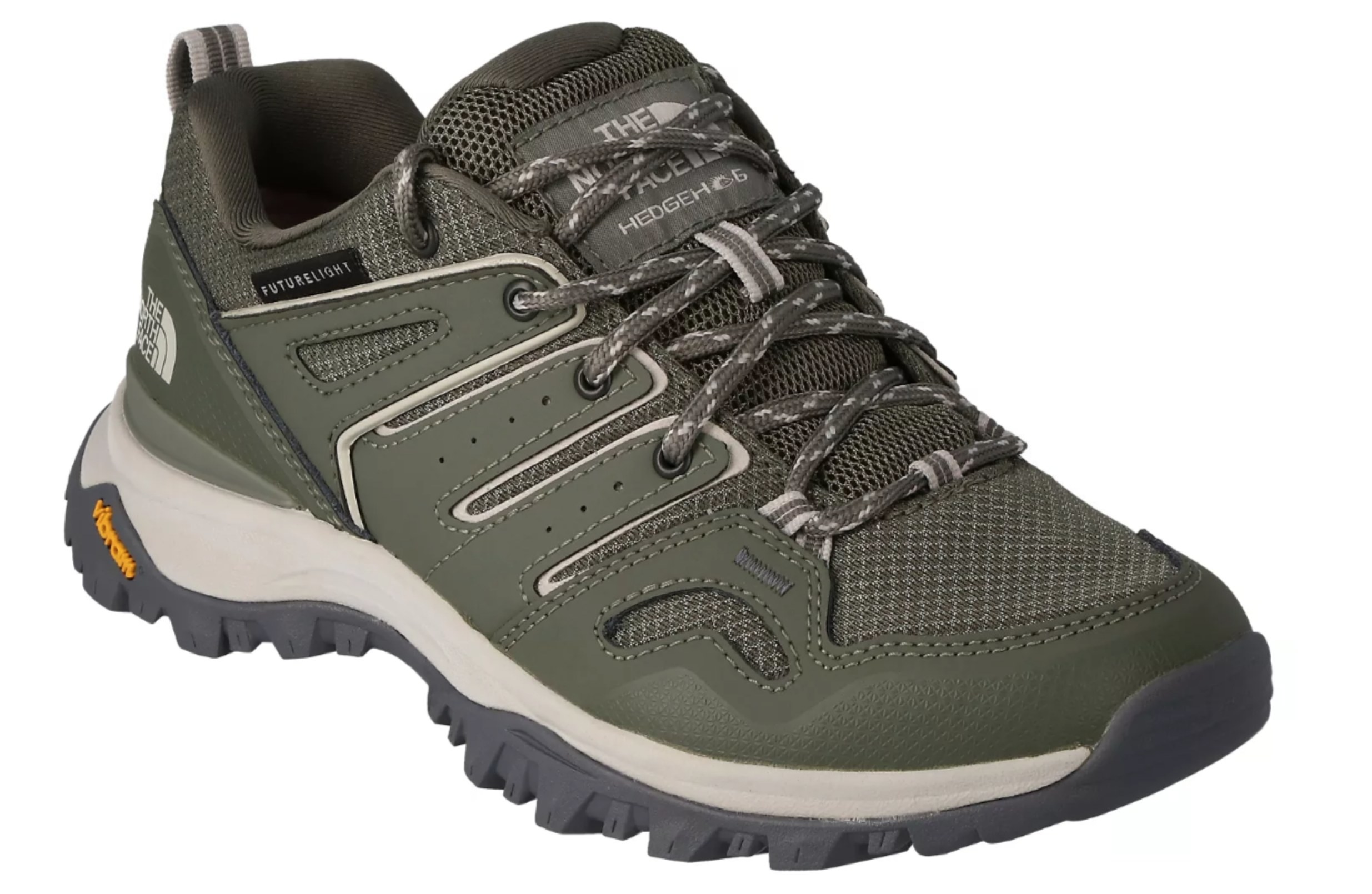 the North Face waterpoof hiking shoe in olive