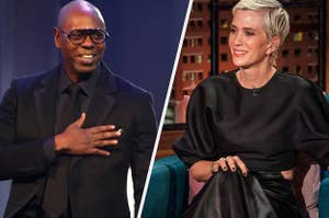 Dave Chappelle and Kristen Wiig
