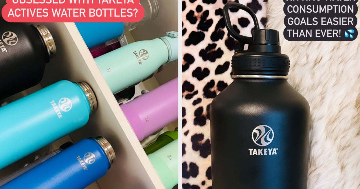 Visual Tour: Takeya 24 oz Actives Water Bottle 