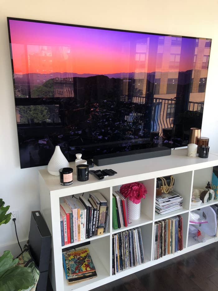 A reviewer's TV