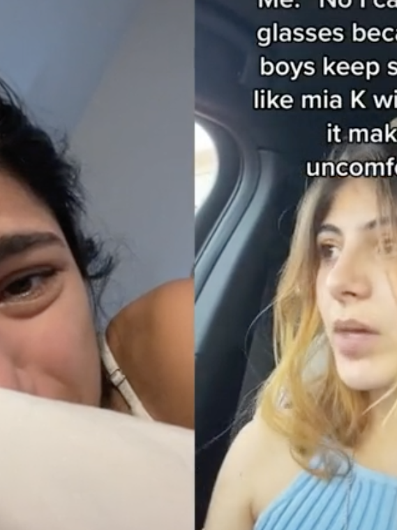 Miya Khalifa Crying Porn Videos - Mia Khalifa Apologized To TikToker