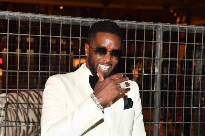 Sean &quot;Diddy&quot; Combs attends Black Tie Affair For Quality Control&#x27;s CEO Pierre &quot;Pee&quot; Thomas at Fox Theater on June 02, 2021 in Atlanta, Georgia