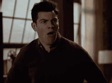 Schmidt from &quot;New Girl&quot; making an appalled face.