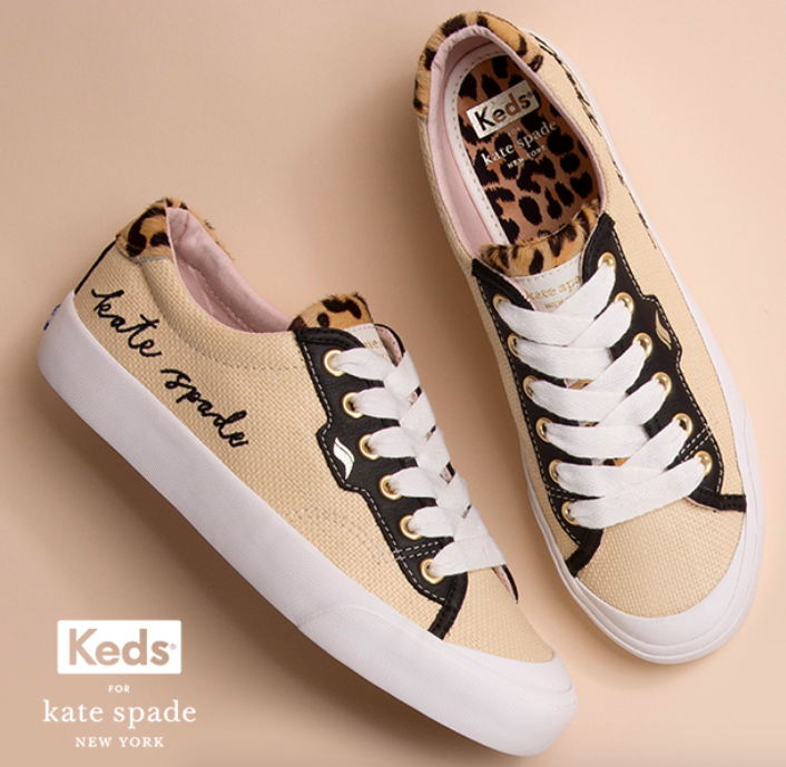 The Keds x Kate Spade sneakers