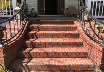 a reviewer photo of the same steps now clean 