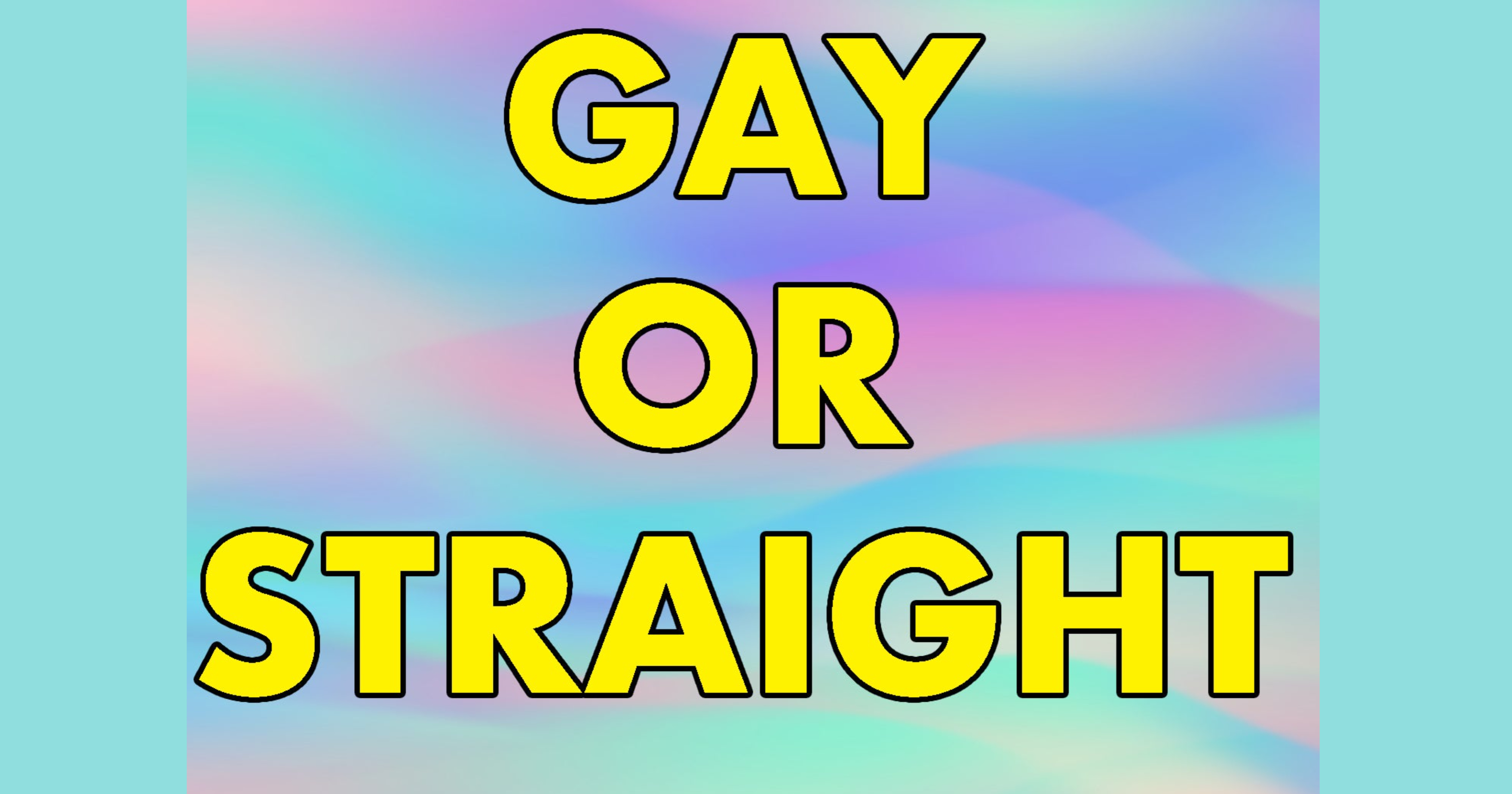 Are you gay test questions