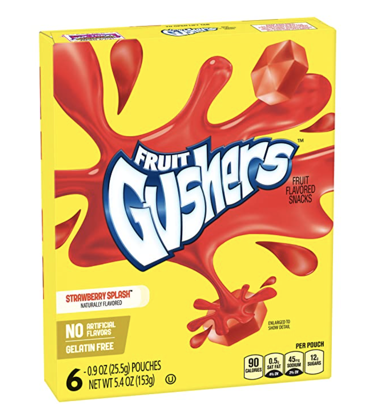 A box of Fruit Gushers