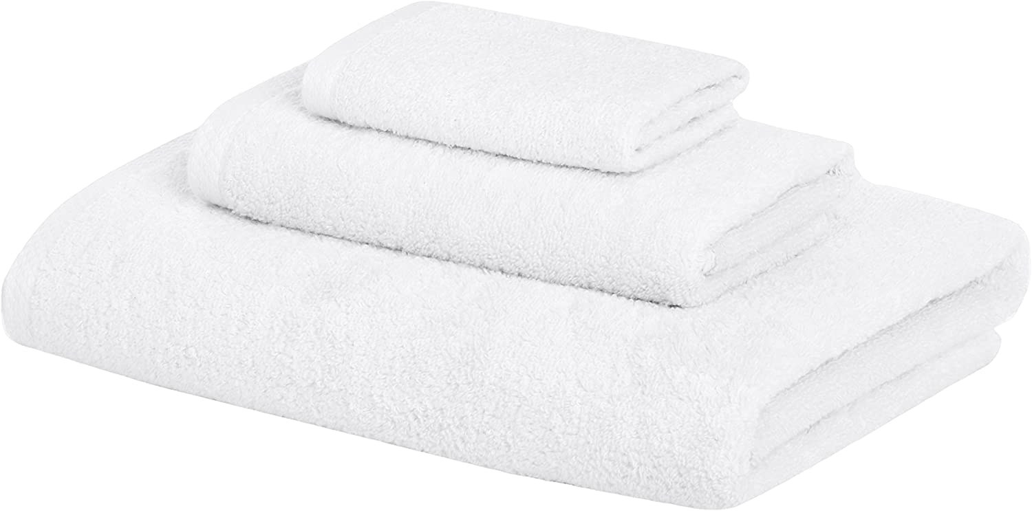 The set of white towels
