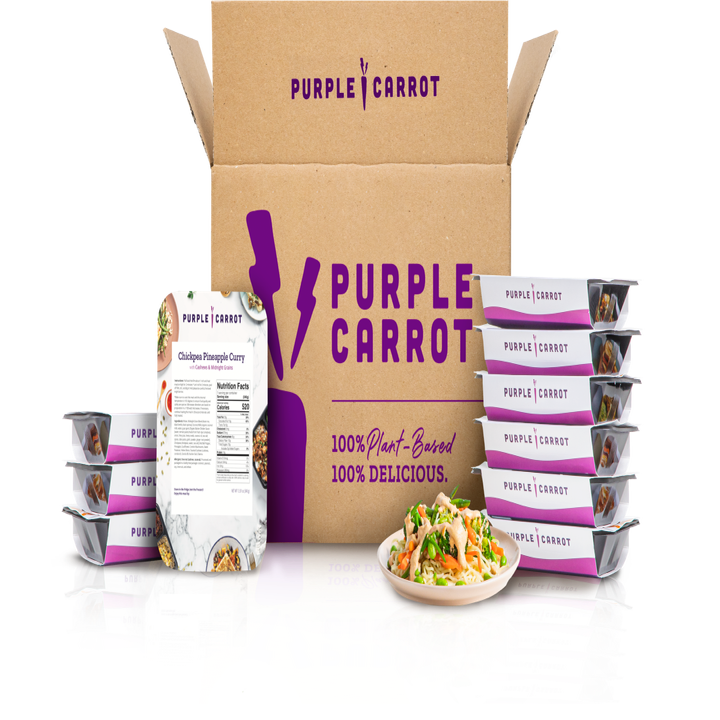 Purple Carrot Box pre-made meals