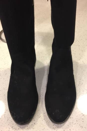 a reviewer's same boots now clean 