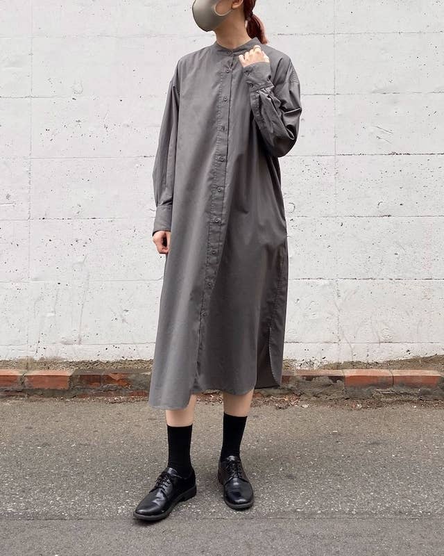 今から秋まで着回せる ユニクロの シャツワンピース は大人っぽいデザインが素敵