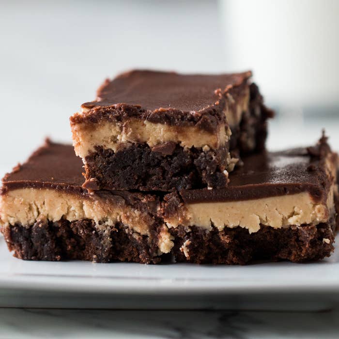 Chocolate Peanut Butter Box Brownies