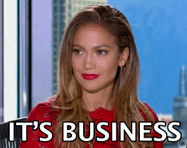 J Lo saying it&#x27;s business