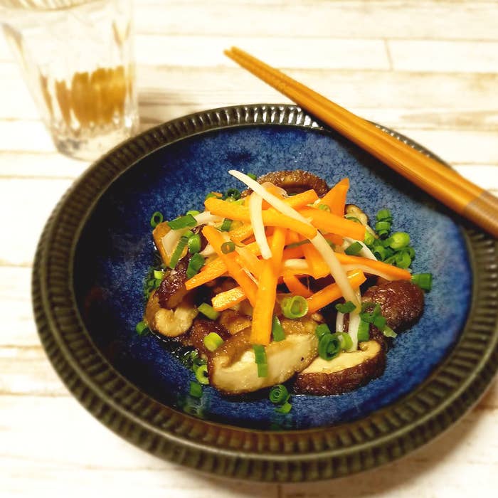 高知県の郷土料理をお家で しいたけのたたき 高知県の郷土料理をお家で しいたけのたたき