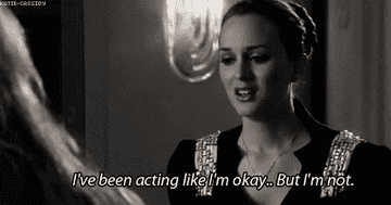 Blair saying she&#x27;s been acting OK but she&#x27;s not