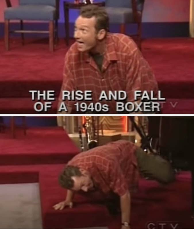 Ryan&#x27;s task is to be &quot;The rise and fall of a 1940s boxer,&quot; and he&#x27;s a dog and mimes peeing