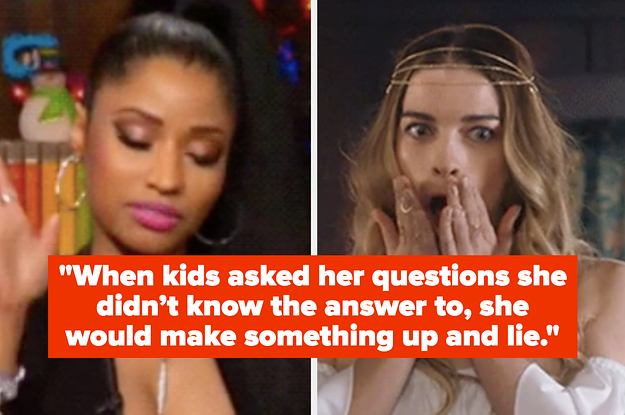 she lied to kids