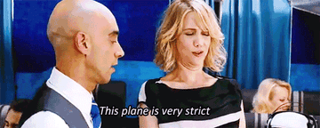 Kristin Wiig in &quot;Bridesmaids&quot; misbehaving on a plane
