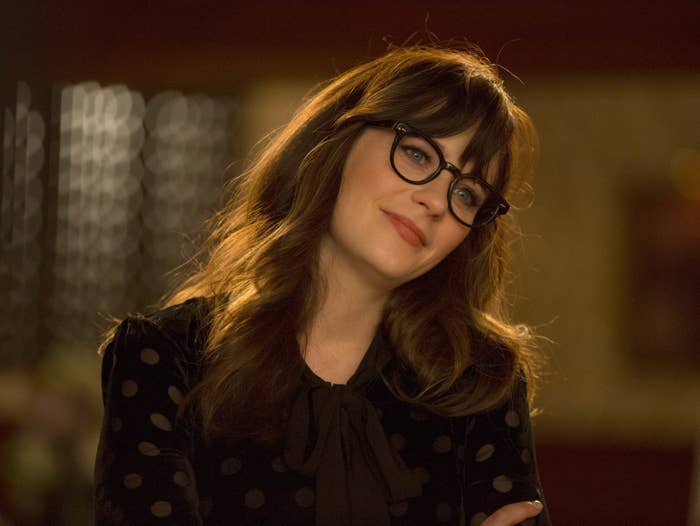 Zooey in glasses