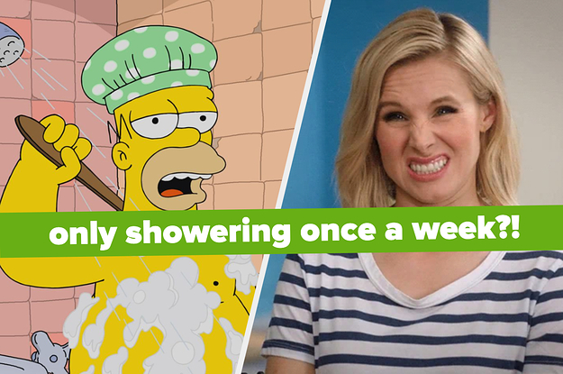 Let's See How Your Bathing/Showering Habits Stack Up Let's See How Your Bathing/Showering Habits Stack Up