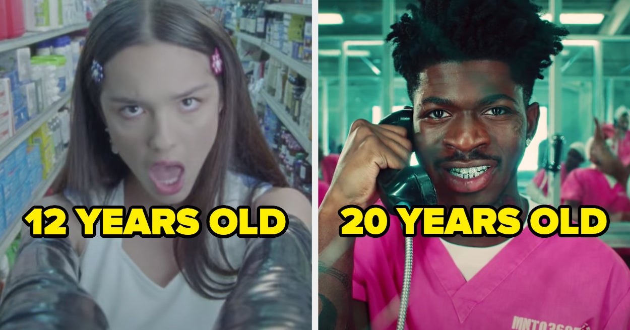 Choose 2021 Songs To Reveal Your Mental Age Quiz