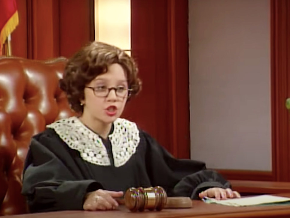 she played Judge Trudy on &quot;The Amanda Show&quot;