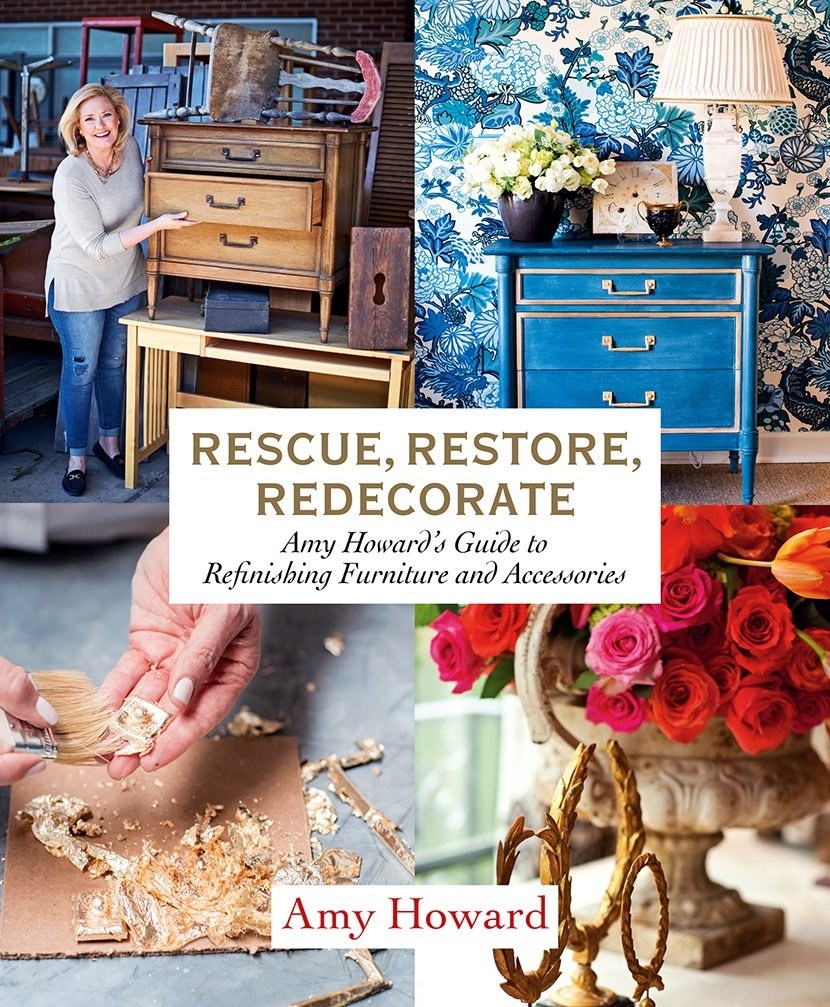 The cover of rescue, restore, redecorate