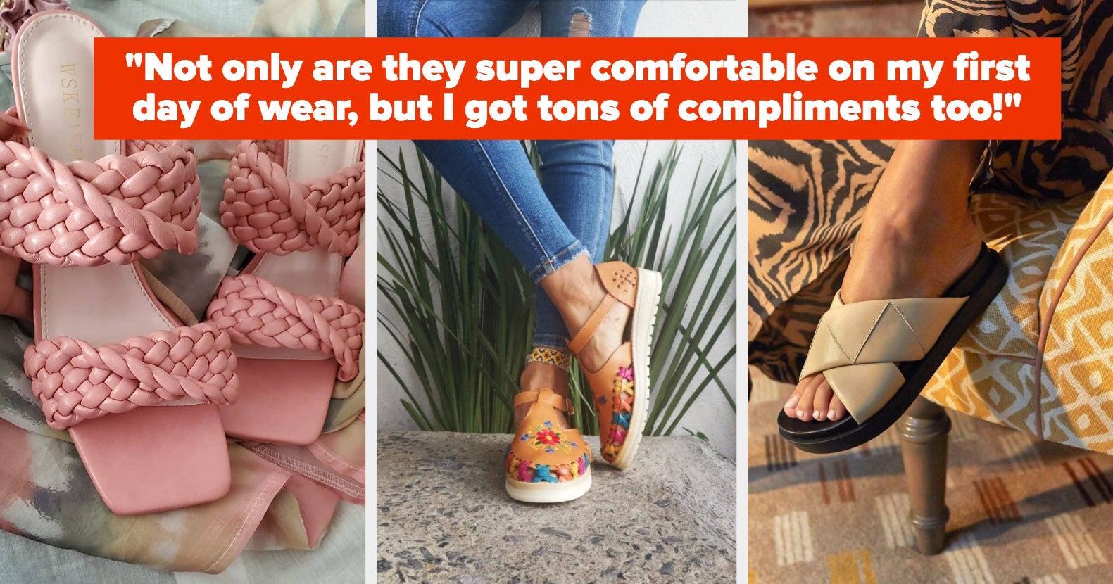 25 Sandals That Are So Comfy, You May Be Tempted To Wear Them Year-Round