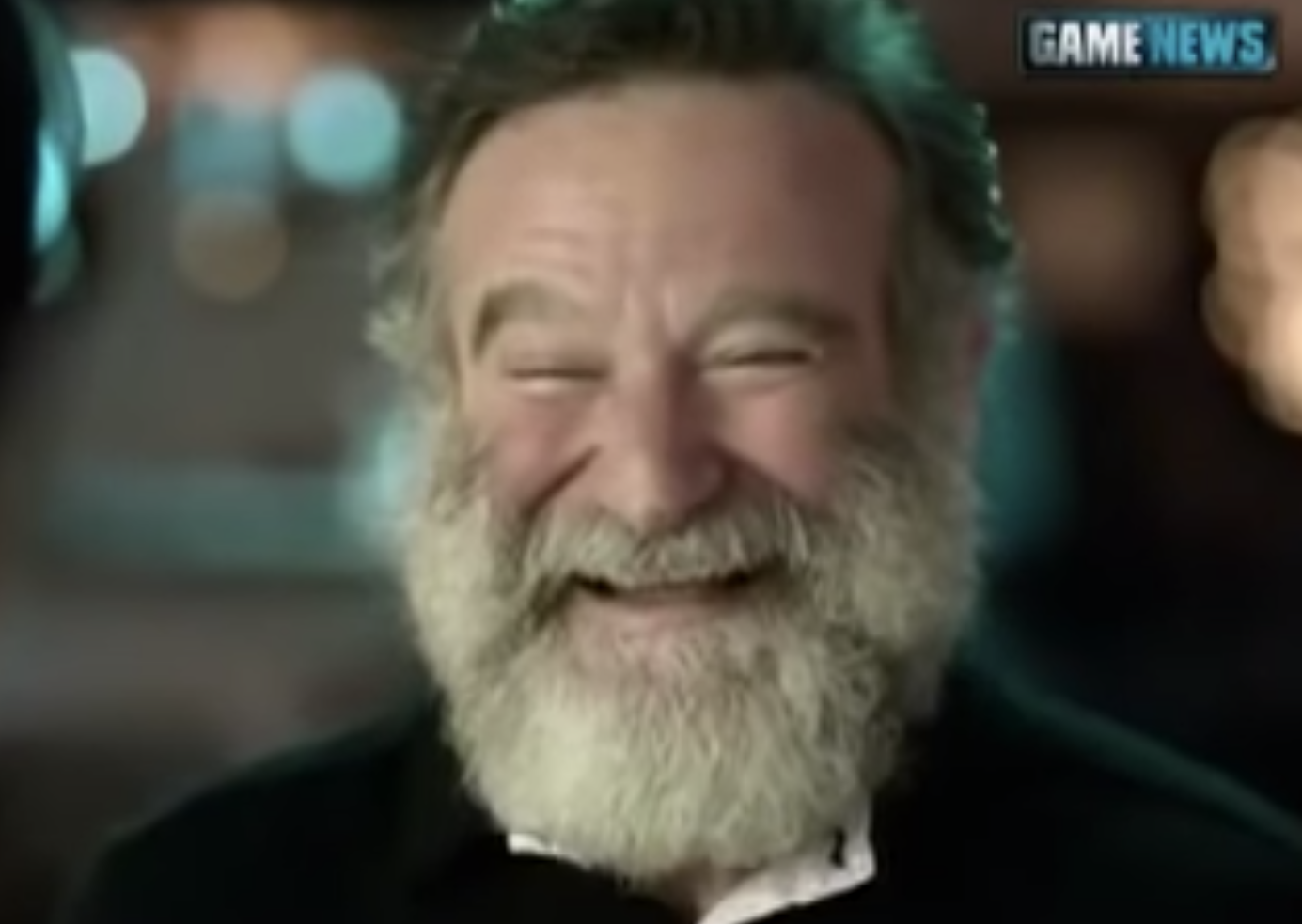 robin williams laughing