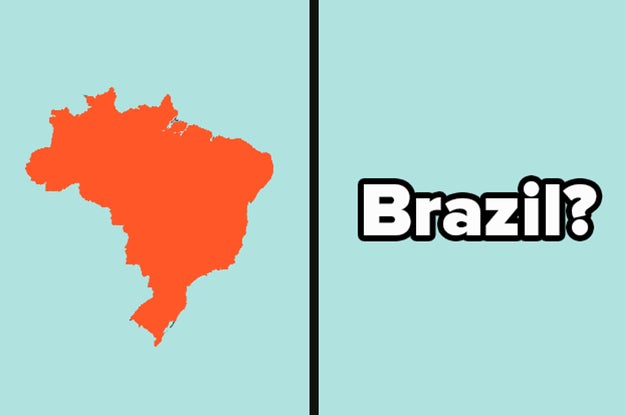 Let's See If You Can Identify At Least 25 Out Of The 195 Countries Just By Looking At A Map
