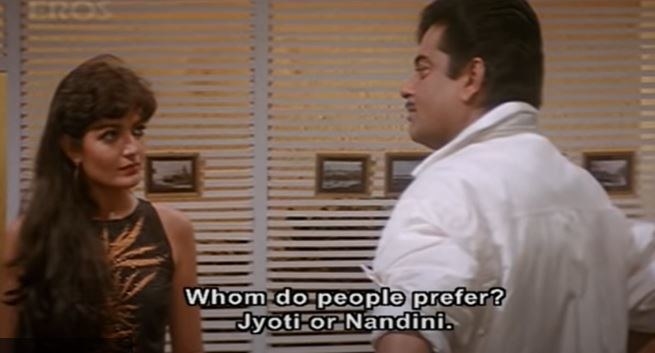 Nandini and JD have a conversation