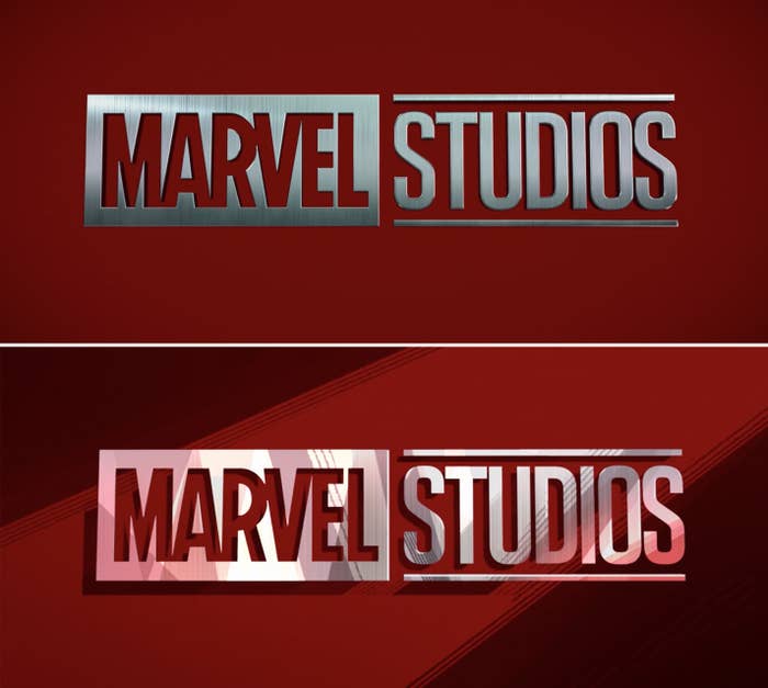 The Marvel Studios logo vs. an animated version