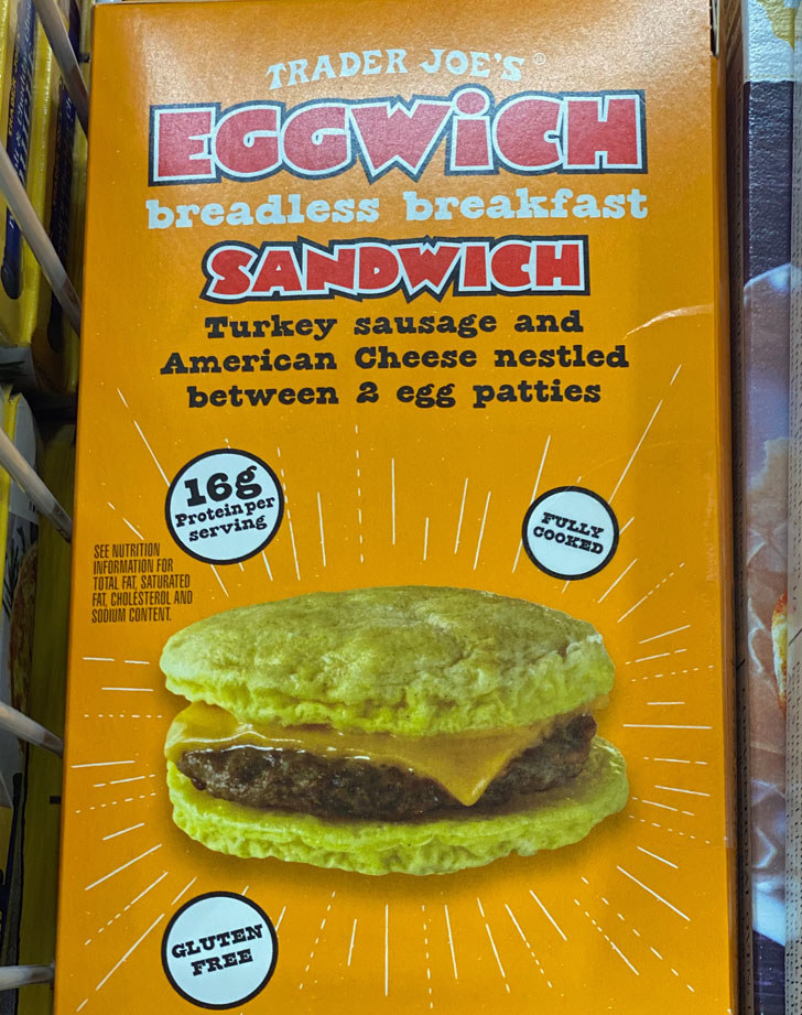 Eggwich Breadless Breakfast Sandwich