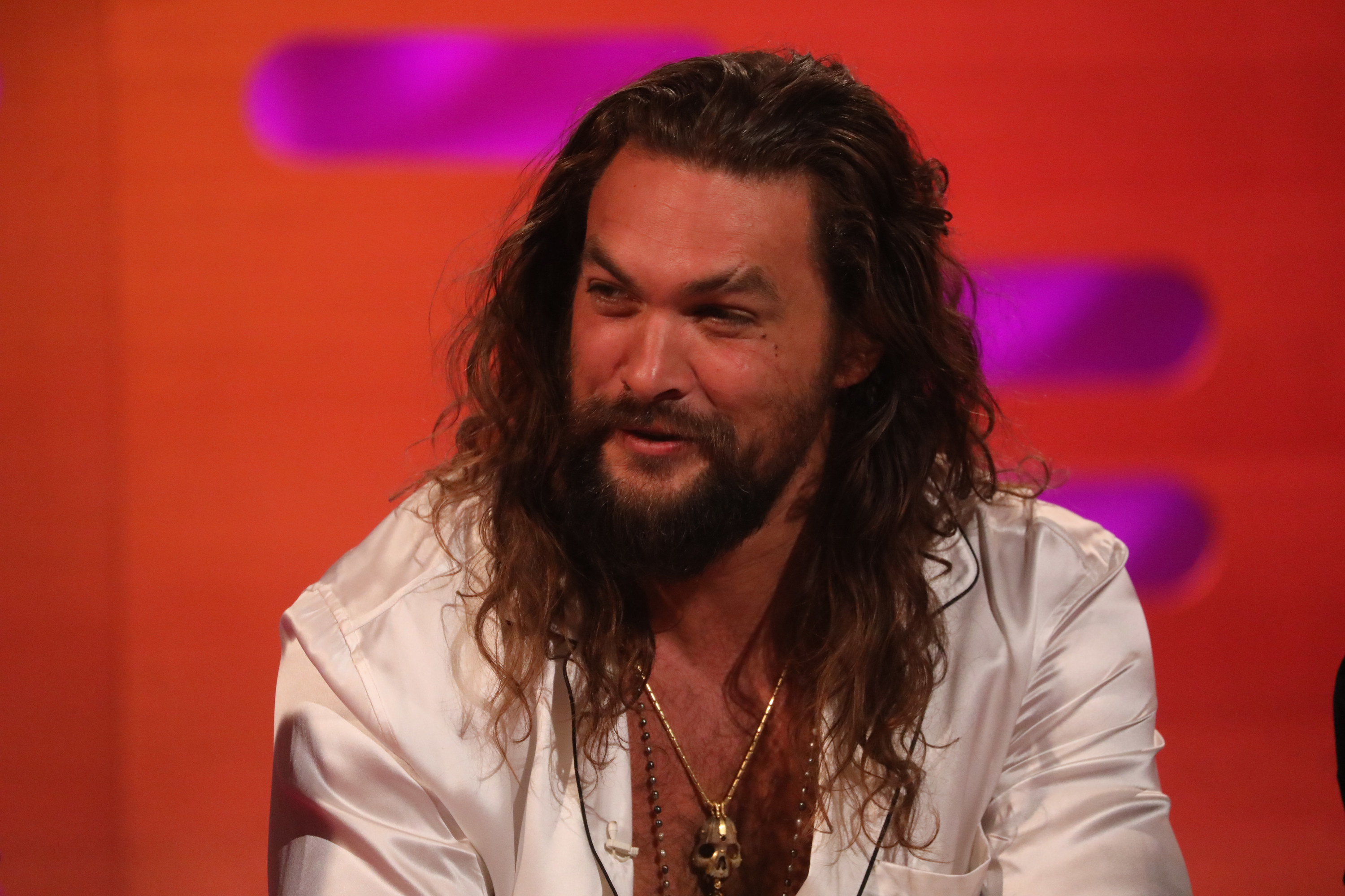 Jason Momoa appears on The Graham Norton Show